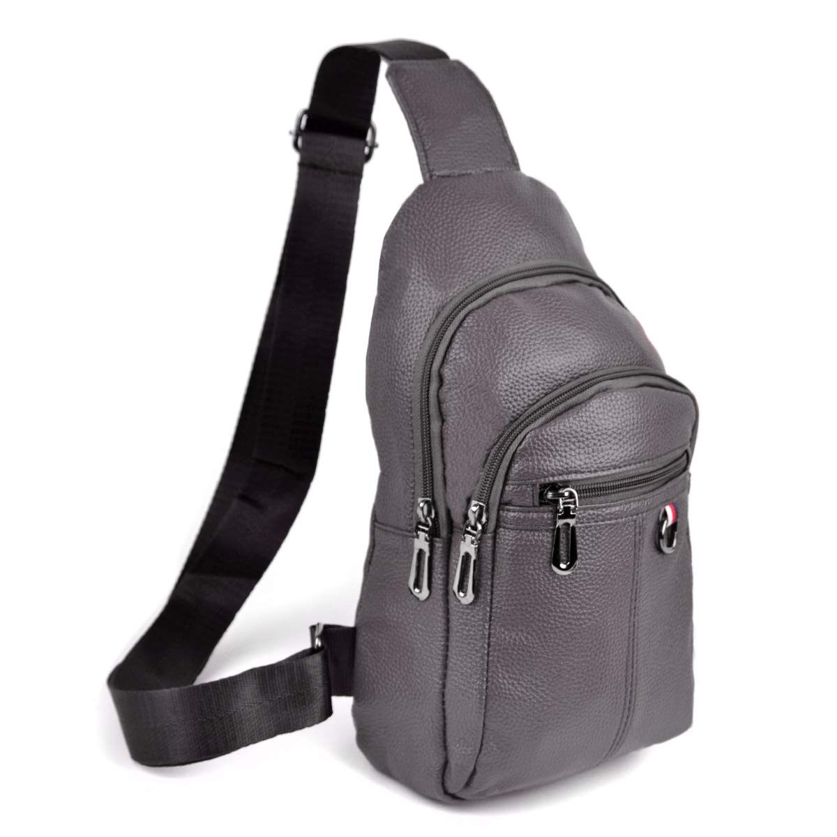 Westend Synthetic Leather Crossbody Sling Bag Backpack - Adjustable Strap for Men & Women - Perfect for Travel, Work & Everyday Use
