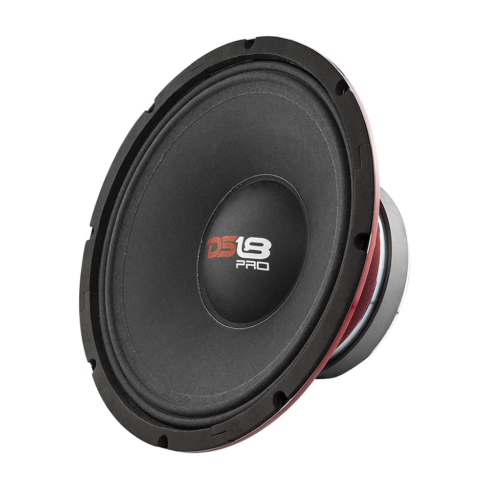DS18 PRO-X12MBASS 12-Inch Mid Bass Loudspeaker - 1000W Max Power, 8 Ohm Impedance, High Performance Car Audio Speaker for Bass Boost & Clear Sound - Perfect for Car Audio Systems, Home Theaters & Live Music Performances