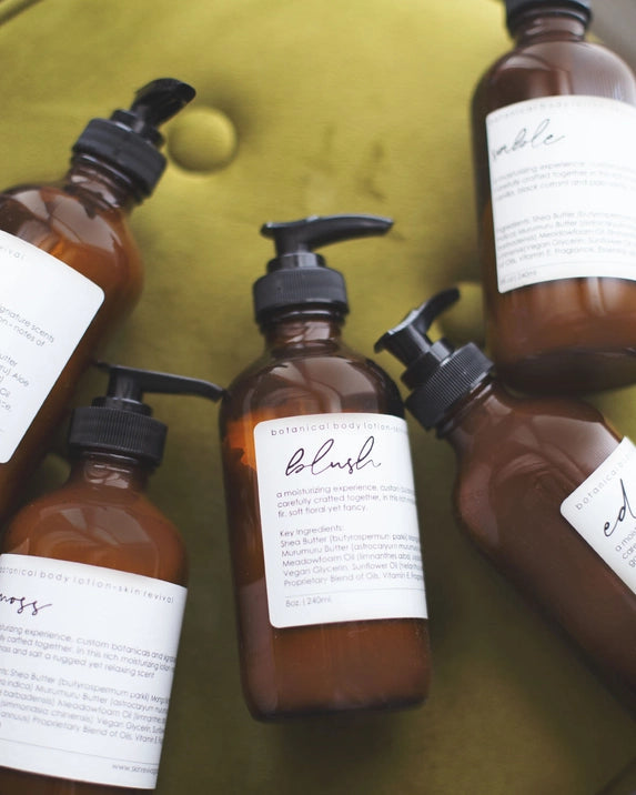 Blush Body Lotion with Lily & Amber Scent | Hydrating Moisturizer for Dry Skin | Perfect for Daily Use & Gift Giving