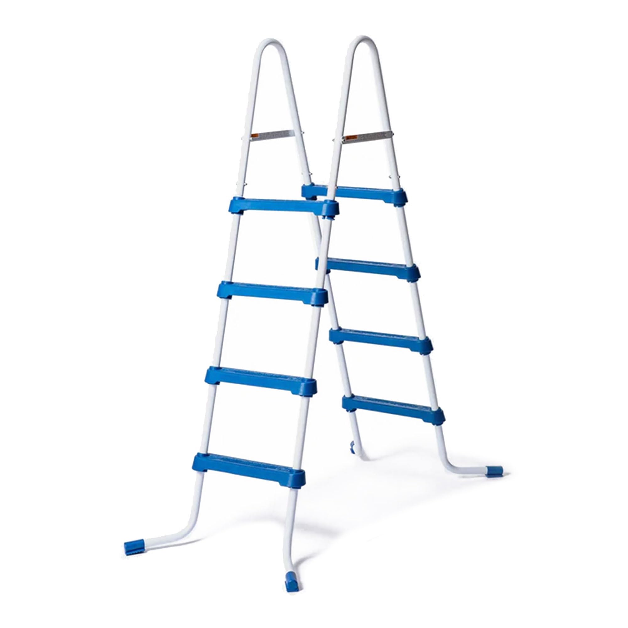 52 Inch Lightweight Steel Above Ground Pool Ladder with Non-Slip Feet - Funsicle SureStep 3 Stair Outdoor Swimming Pool Accessory for Easy Entry/Exit | Perfect for Backyard, Inground & Above Ground Pools (Blue & White)
