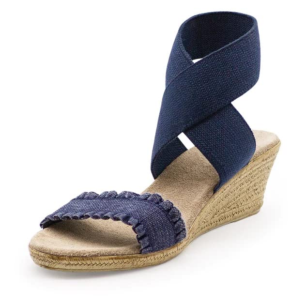 Navy Linen