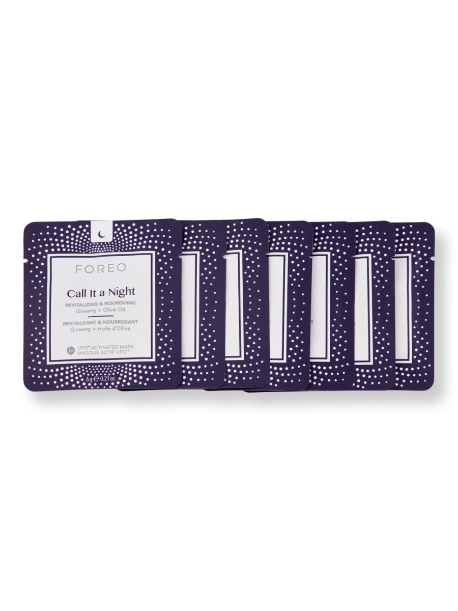 Foreo UFO Activated Night Mask - Hydrating & Anti-Aging Facial Treatment for Glowing Skin | Perfect for Nighttime Skincare Routine & Relaxation