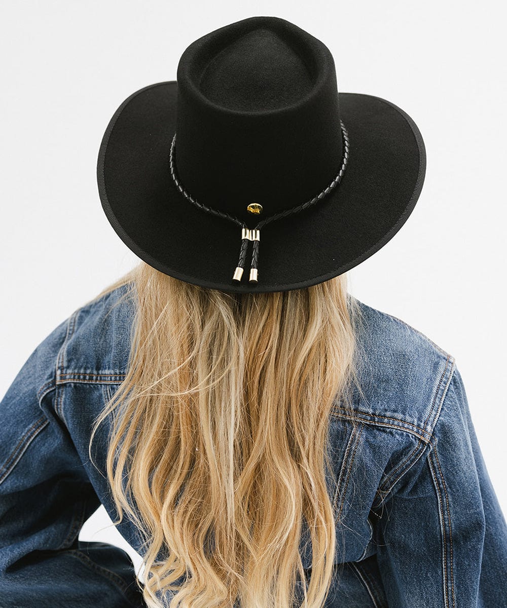 Braided Leather Bolo Hat Band for Cowboy Hats - Adjustable Western Style Hatband for Men & Women - Perfect for Rodeo, Country Music Festivals & Outdoor Adventures
