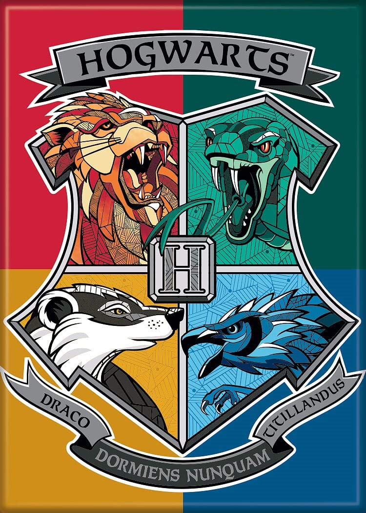 Harry Potter Hogwarts Crest Magnet 2.5x3.5