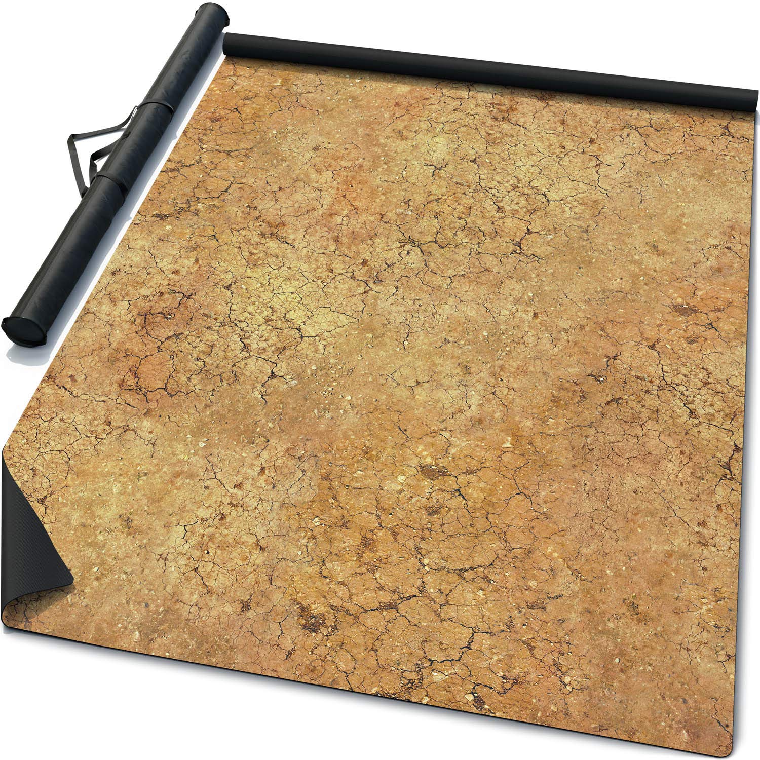 6' x 3' Double-Sided Gaming Mouse Pad - Homeland & Saraha Battle Mat with Rubber Base | Perfect for PC Gaming, Office Work & Tabletop RPGs