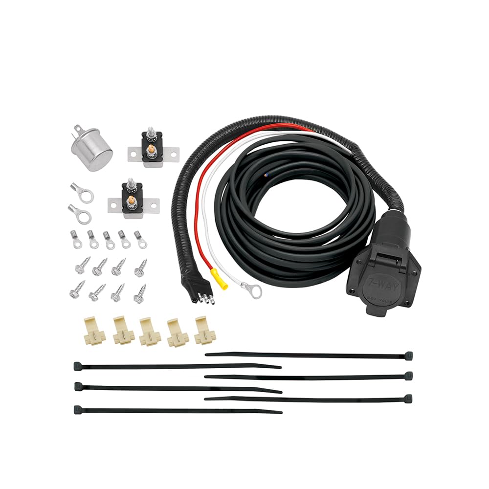 TEKONSHA 118607 Brake Mate Trailer Brake Controller Installation Kit - 7-Way Flat Connector for Vehicle End | Easy Setup for RV, Boat & Utility Trailers | Towing Safety Accessories