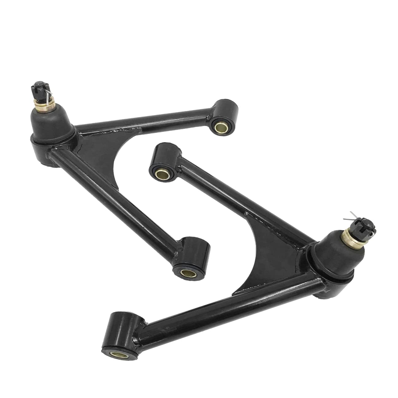 High-Performance Suspension Tubular Upper Control Arms Set - Compatible with 1965-1974 Dodge Challenger, Charger, Coronet & Plymouth Barracuda (B & E Body) - Enhances Ride Quality & Handling for Street Racing & Classic Car Restoration