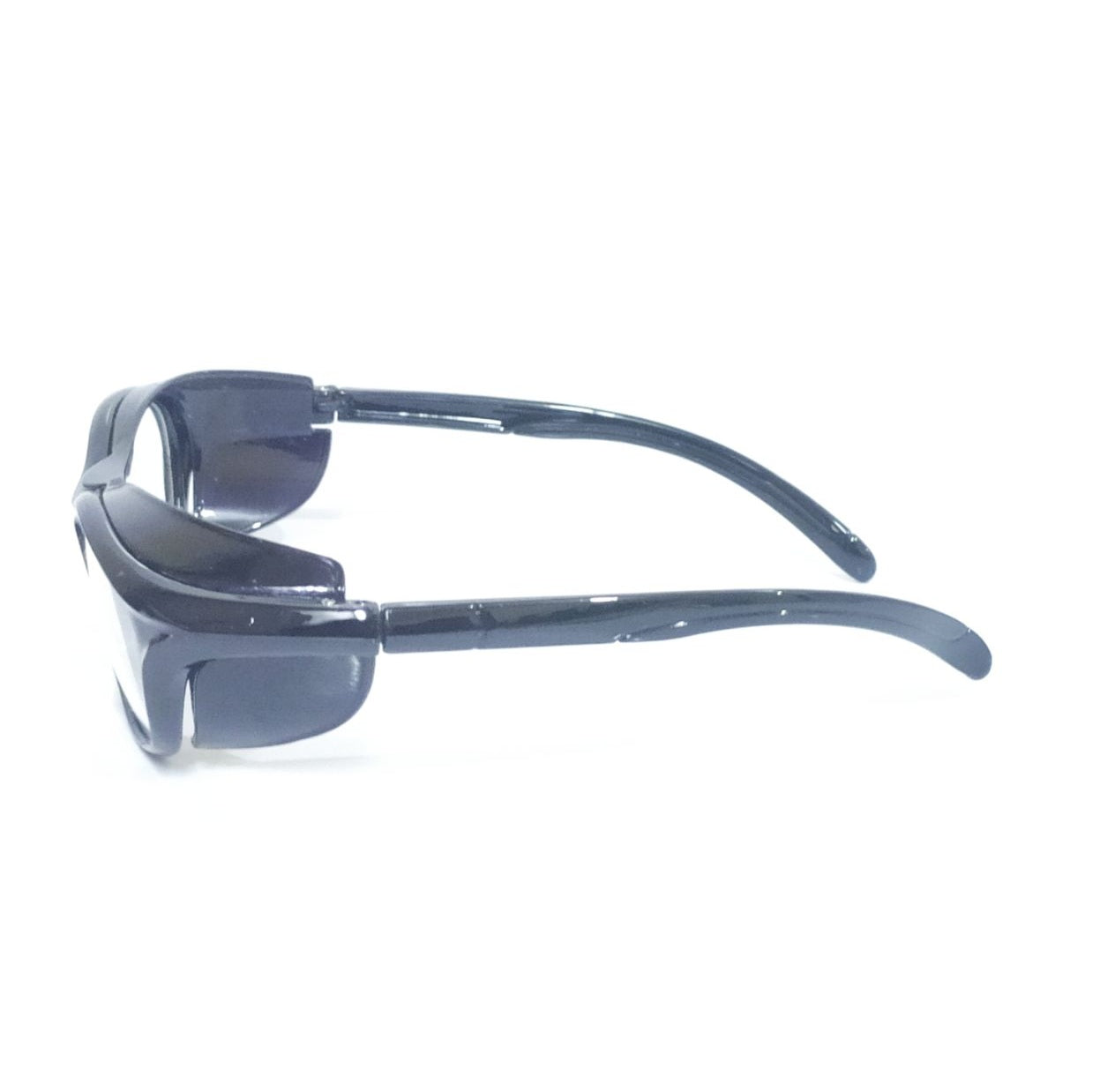 Sigma Black Frame Clear Lens Prescription Sports Glasses - Lightweight Protective Eyewear for Running, Cycling & Outdoor Activities | UV Protection & Anti-Fog Lenses