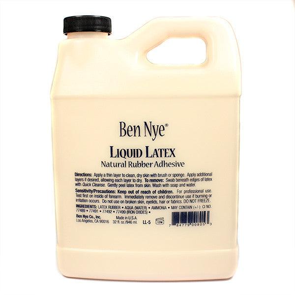Ben Nye Liquid Latex - Professional Special FX Makeup for Halloween, Cosplay & Theater - Easy to Apply & Remove - Perfect for Scars, Wounds & Prosthetics