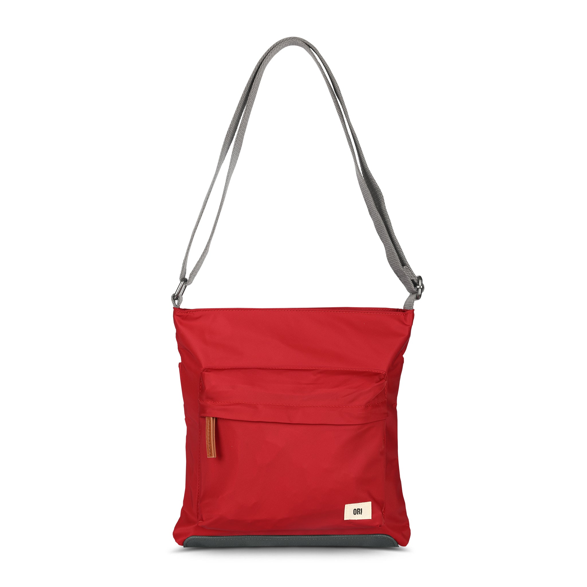 Kennington B Cranberry Recycled Nylon Backpack - Eco-Friendly Water-Resistant Laptop Bag for Work, Travel & School | Sustainable Durable Unisex Daypack