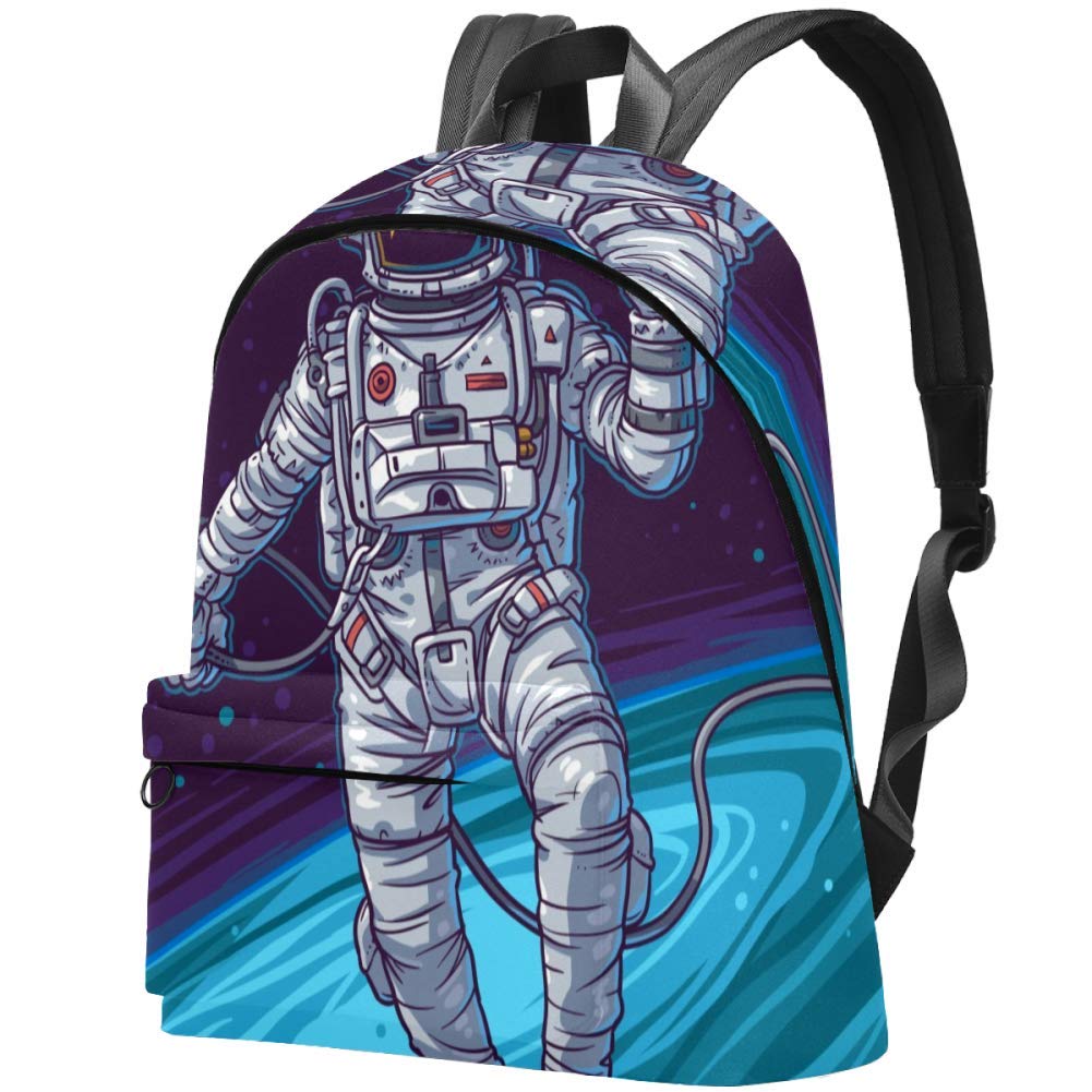 Cosmonaut Daypack - Lightweight Travel Backpack for School, College & Commuting | Durable Book Bag with Laptop Compartment for Students & Professionals | Perfect for Campus, Work & Daily Use