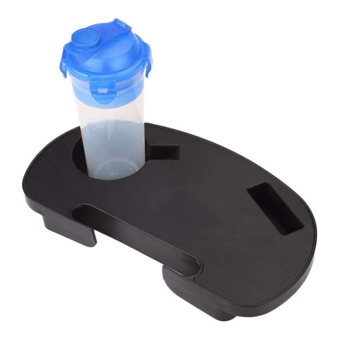 2-Pack Beach Chair Cup Holder with Tray - Universal Drink Holder for Desk, Office, and Outdoor Use - Compatible with Phones & Devices - Perfect for Pool, Picnic, and Camping