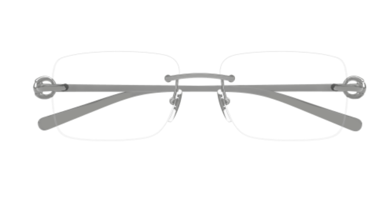 Gucci GG1703O 001 Gunmetal Rectangle Men's Eyeglasses - Stylish Designer Glasses for Men | Perfect for Business, Casual & Everyday Wear