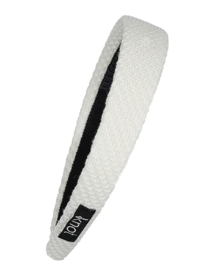 Knot Purl Headband for Women & Girls - Soft Stretchy Knit Hair Band - One Size Fits Most - Perfect for Yoga, Running, Workouts & Everyday Wear