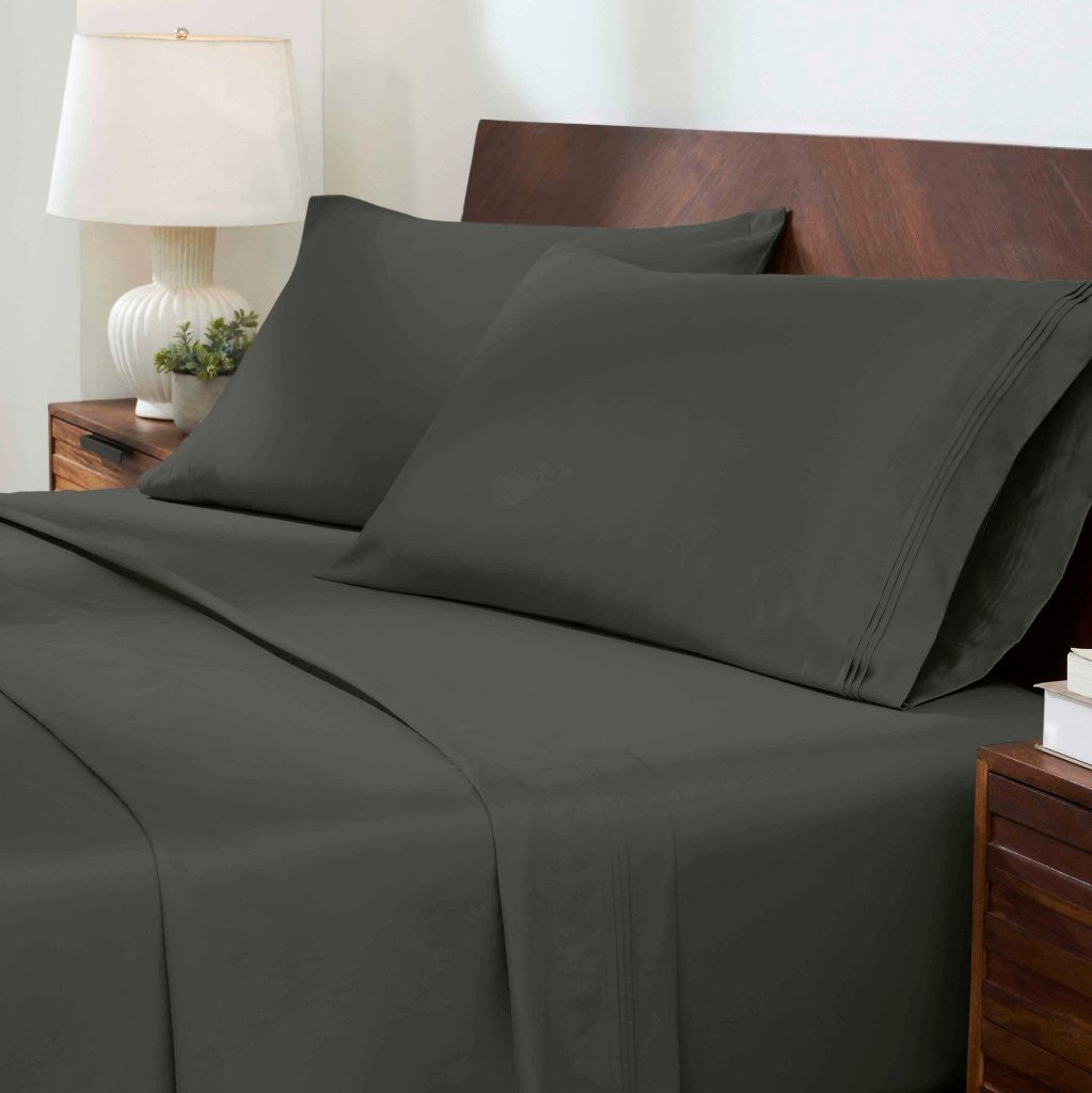Premium 1000 Thread Count Egyptian Cotton Sheet Set - Eco-Friendly, Breathable & Hypoallergenic - Perfect for Luxury Bedding & Hot Sleepers