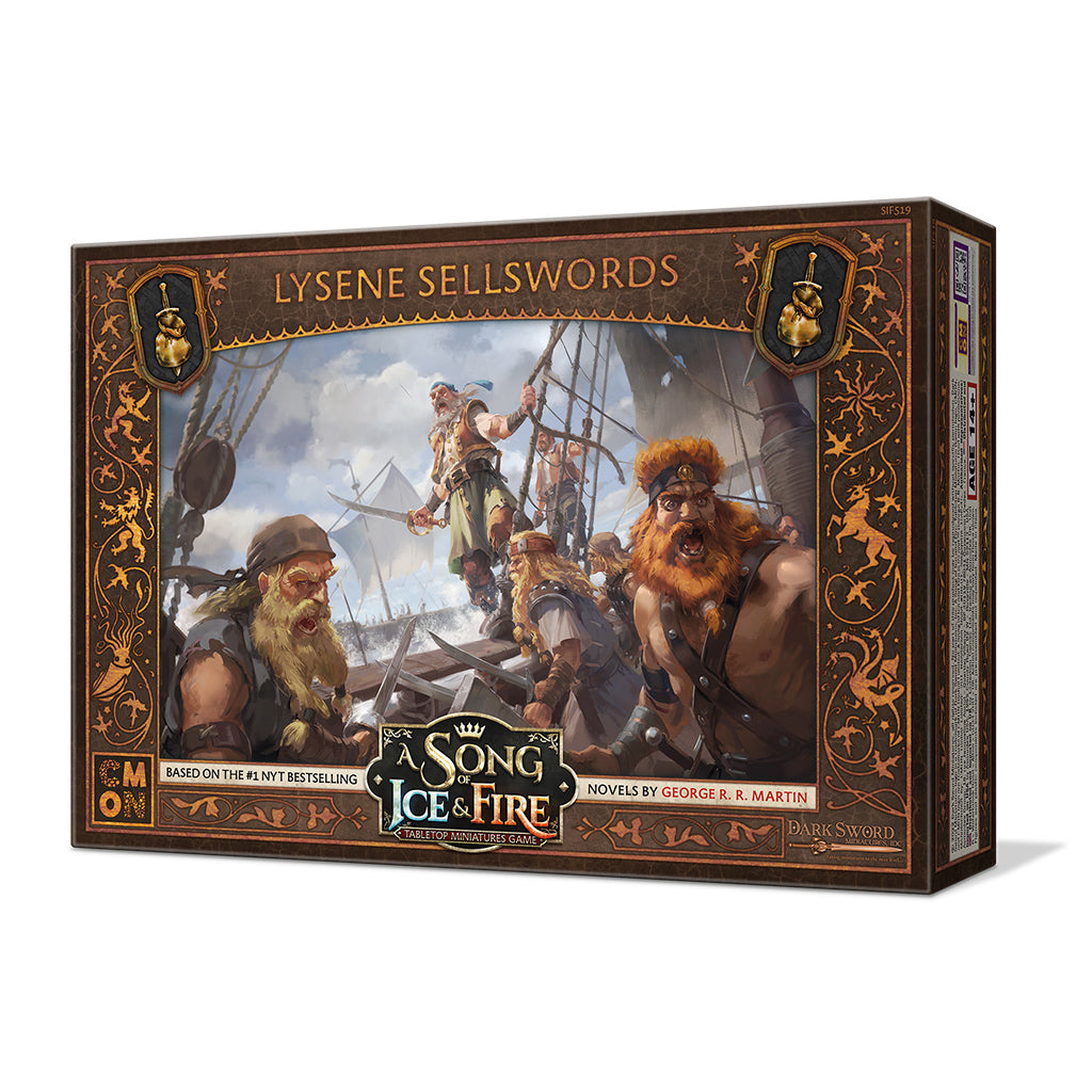 SIF: Lysene Sellswords - Premium Fantasy Collectible Figures for Role-Playing & Tabletop Games - Perfect for D&D, Warhammer & Display Collections