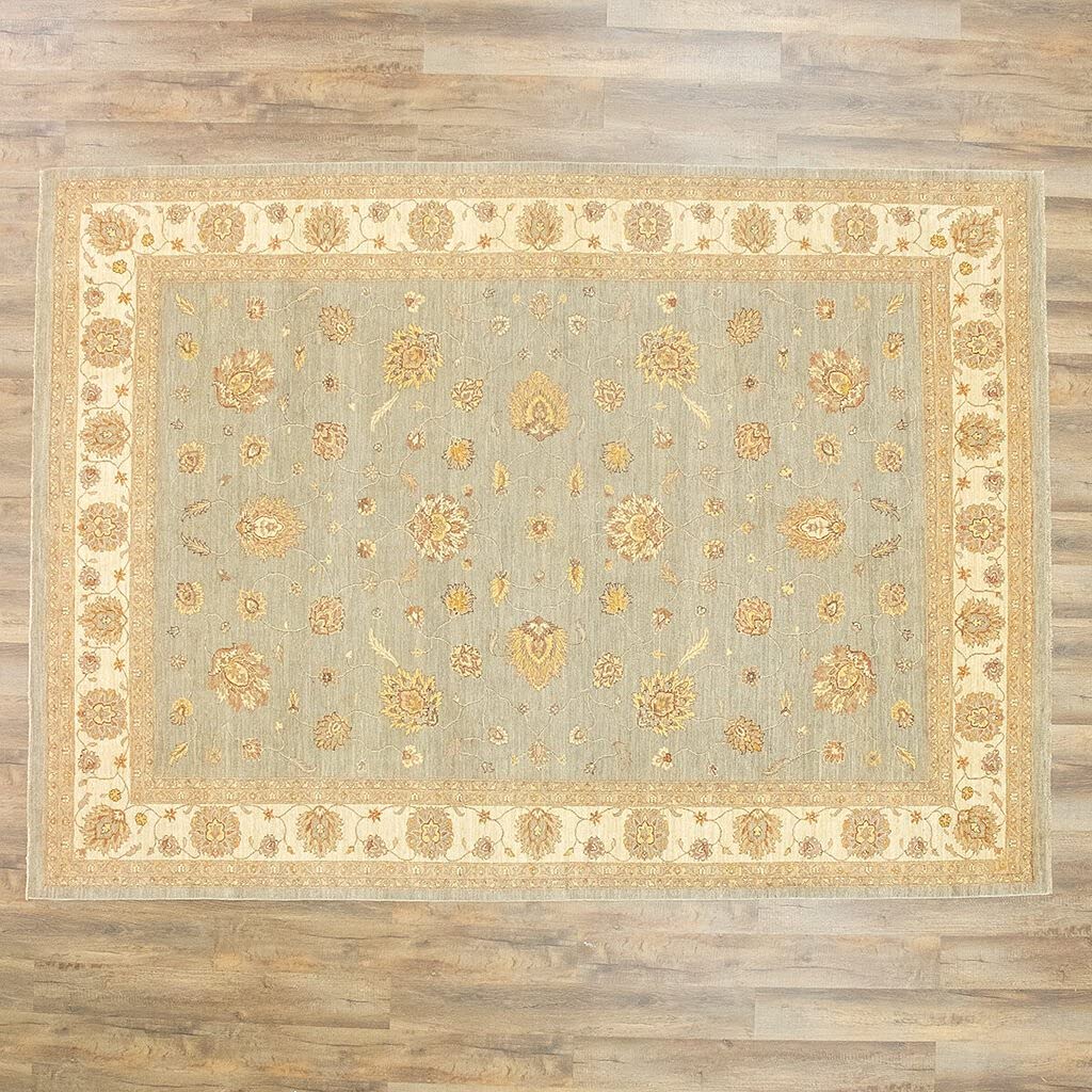 Handmade Oushak Area Rug 100% Wool 10'0