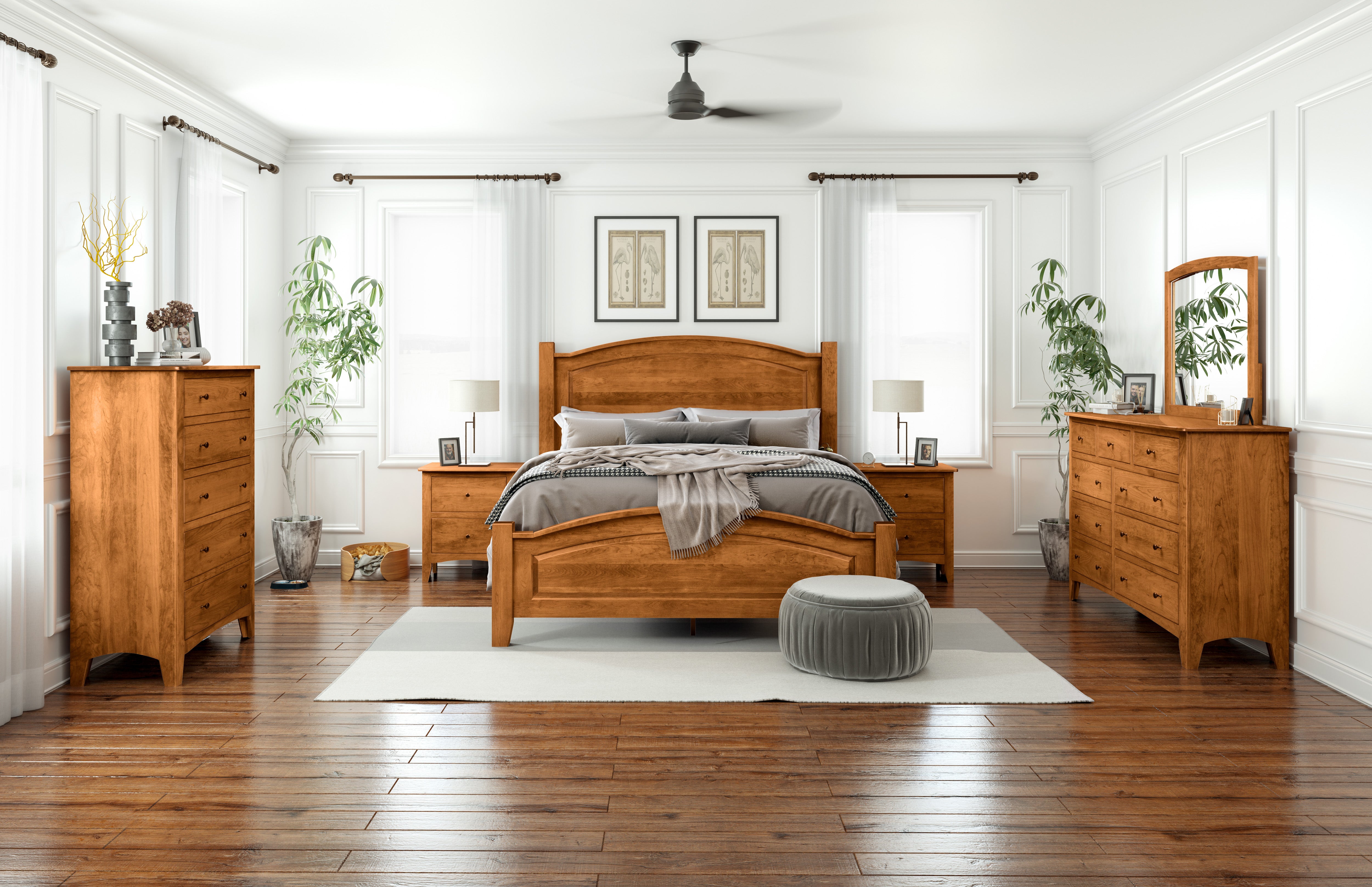 Carlston Short Chest - Compact Storage Solution for Small Spaces | Perfect for Bedroom, Living Room & Office Organization