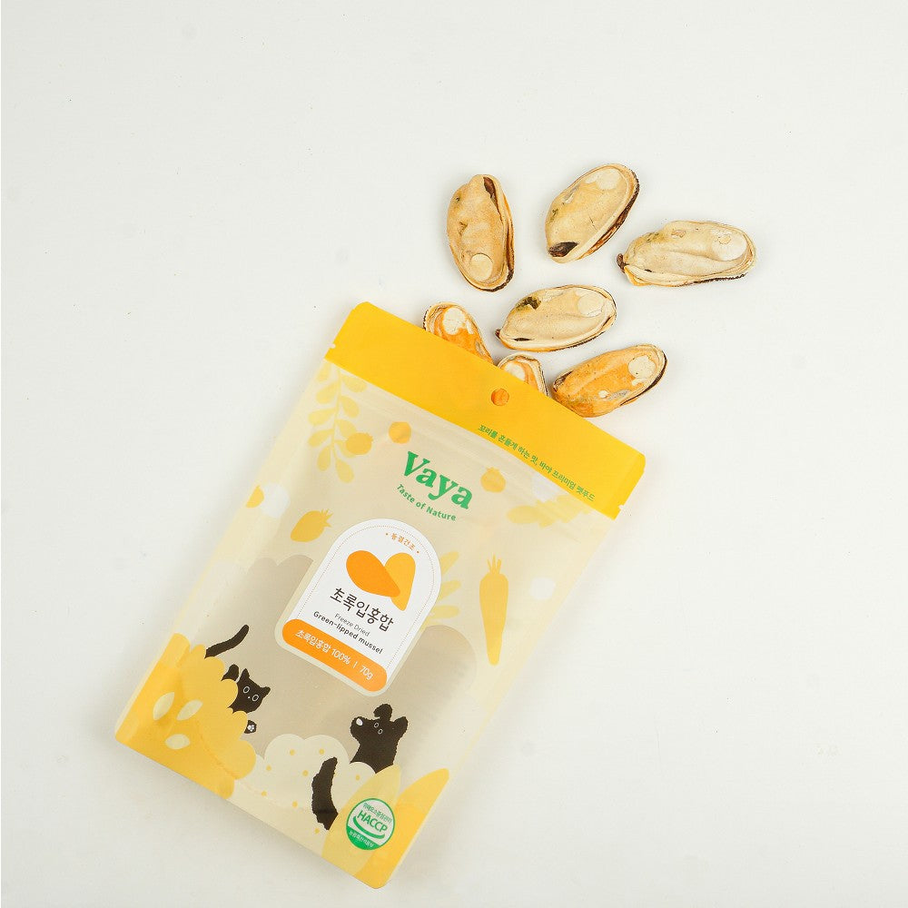 Premium Freeze Dried Green Lipped Mussel Dog Treats - Natural Joint Support Supplement for Dogs - Healthy Training Rewards & Dental Chews for All Breeds - Perfect for Active Dogs & Senior Pets