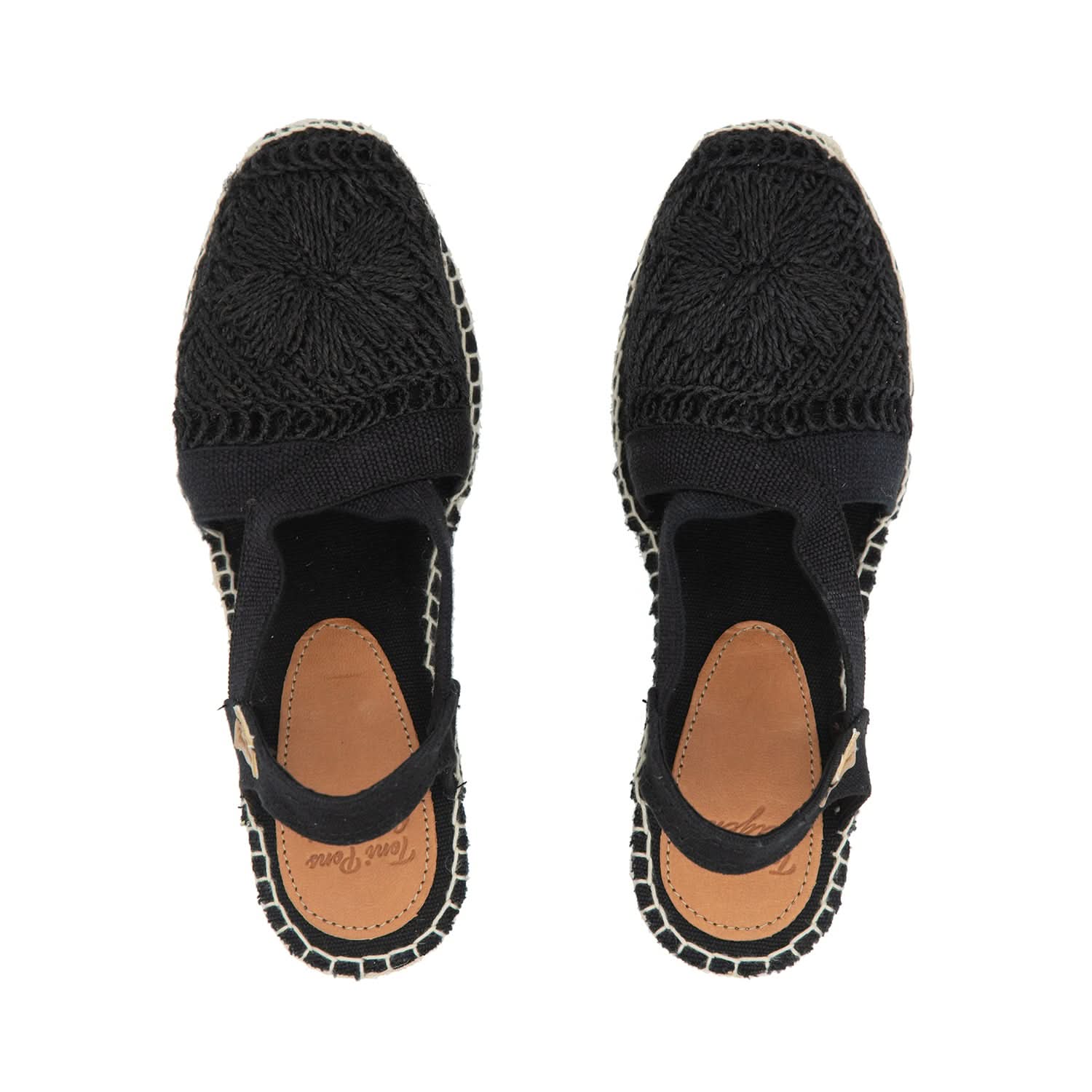 Women's Crochet Fabric Wedge Espadrilles - Thalia Style Summer Sandals for Beach, Vacation & Casual Outfits