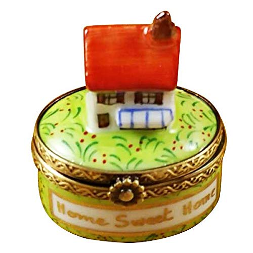 Rochard Limoges Box - Home Sweet Home Collectible Trinket Box | Perfect Gift for Mother's Day, Housewarming & Home Decor