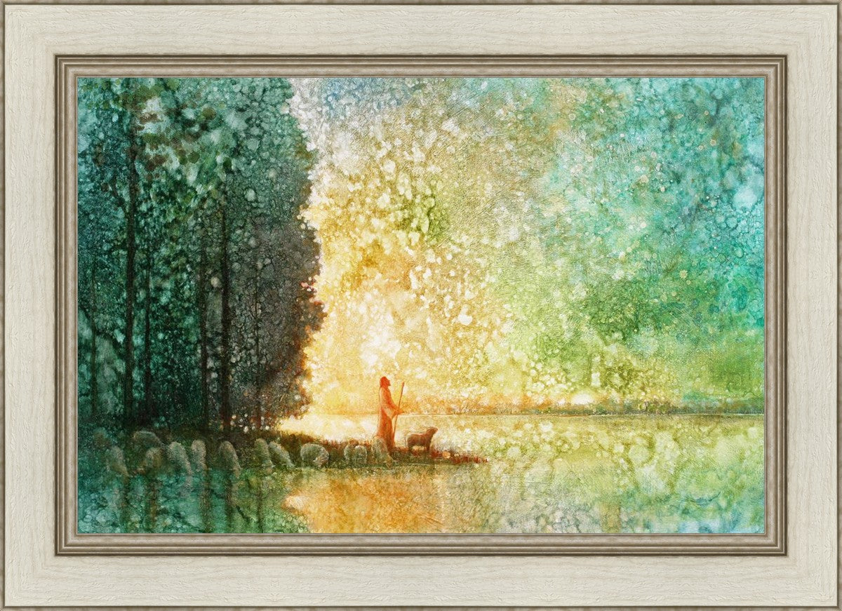 Beside Quiet Waters - Premium Home Decor for Relaxing Spaces | Perfect for Living Rooms, Bedrooms & Meditation Areas