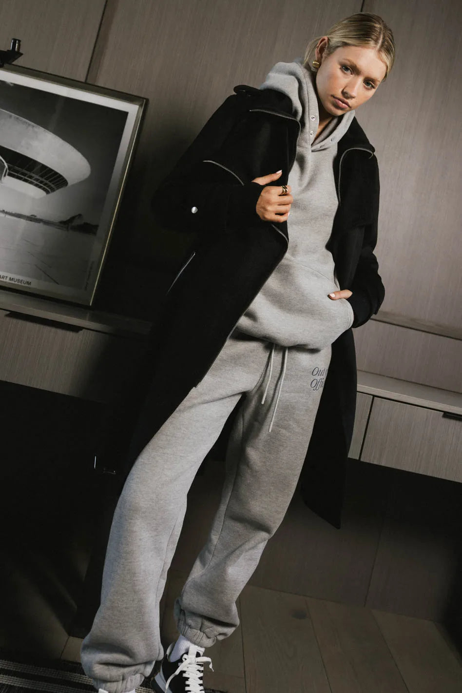 Fér Böhme Women's Wool Trench Coat - Classic Winter Long Coat with Belt, Final Sale | Perfect for Office, Dating & Formal Occasions