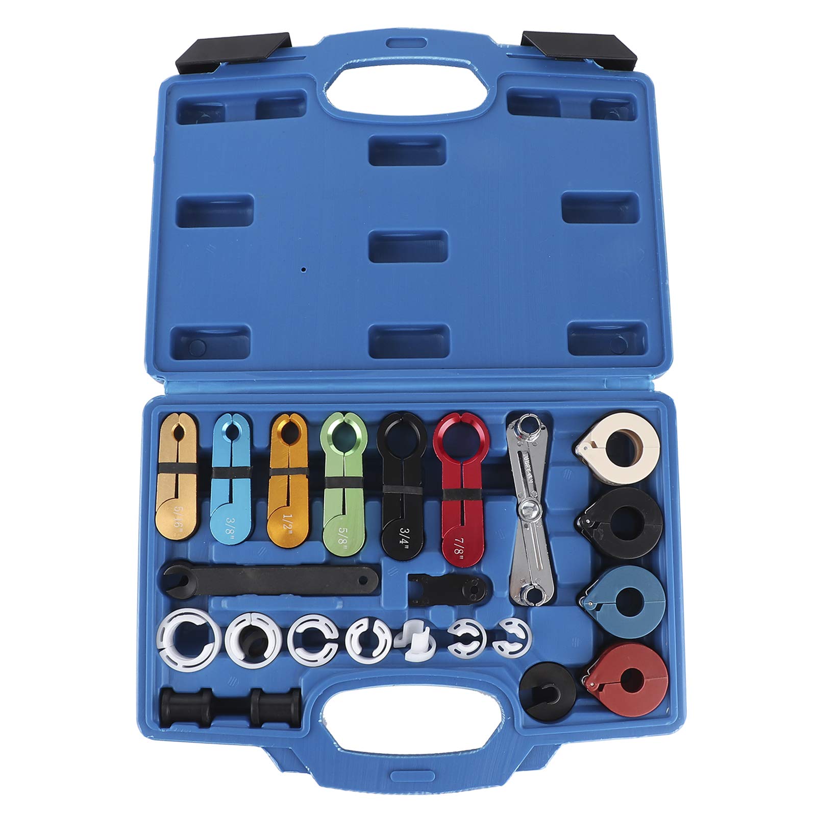 22Pcs Master Disconnect Set for Air Conditioning, Transmission Oil Cooler & Fuel Lines - Professional Removal Tool Kit for Automotive Maintenance and Repair