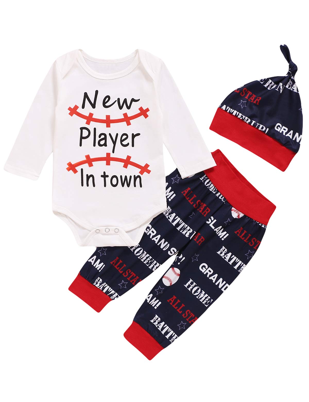 Newborn Baby Boy Clothes - Soft Cotton Coming Home Outfit & Romper Set | Perfect for Hospital Photos, First Outings & Newborn Photography