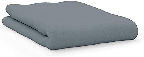 American College Dorm Twin XL Pillowcase Set - 100% Brushed Soft Microfiber Bed Sheets for Twin XL Mattress (Gray) - Perfect for University Dorm Rooms & Student Housing