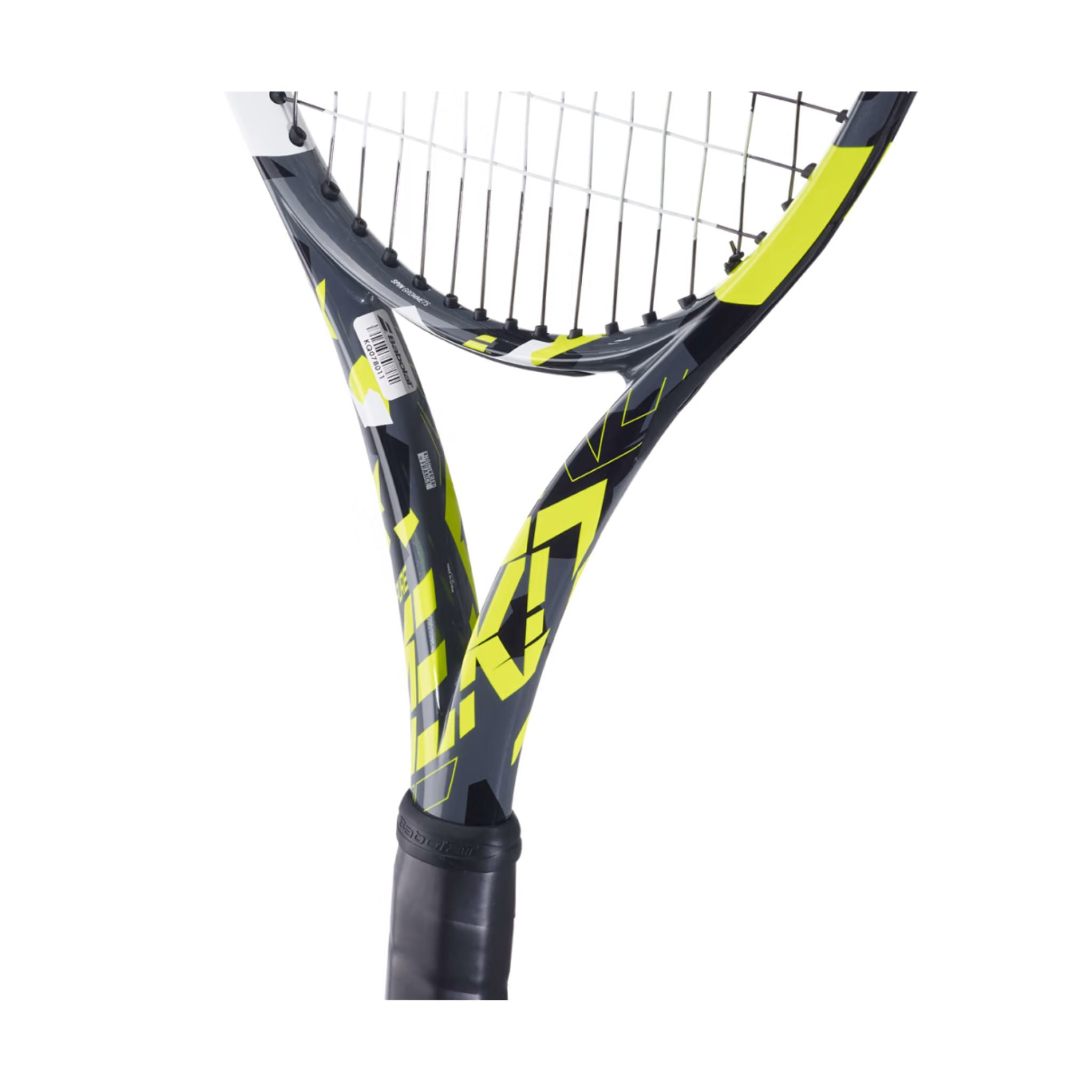 Babolat Pure Aero+ Unstrung Tennis Racquet | Grey Yellow White | Professional Tennis Equipment for Competitive Play & Training