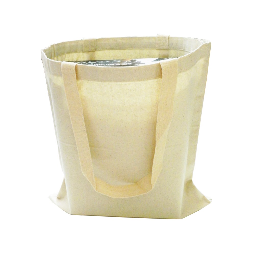 500 Pack Heavy Duty 12 oz Canvas Tote Bags 15
