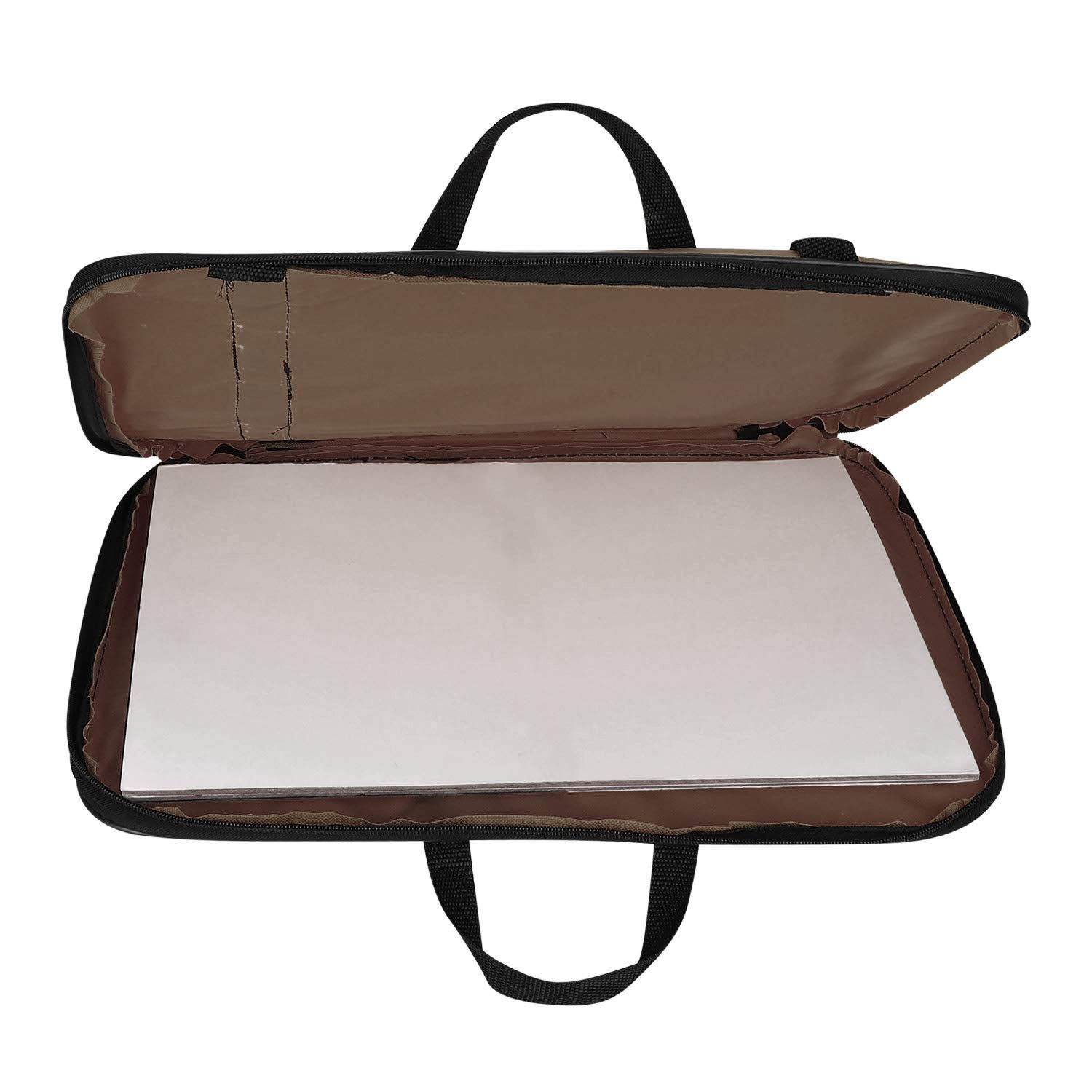 Ibluelover A3 Art Portfolio Case - Waterproof Artist Tote Bag for Drawing, Painting & Sketching Boards - 18.6x13.9 Inch Large Canvas Storage Bag - Perfect for Art Students, Professional Artists & School Supplies (8K Waterproof Protection)