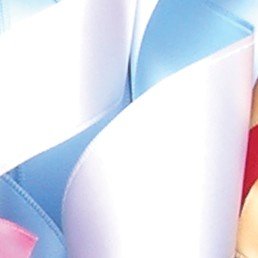 Premium Blue & White Double-Faced Satin French Wired Craft Ribbon - 1 Inch x 54 Yards for Gift Wrapping, Wedding Decor, DIY Crafts & Hair Bows