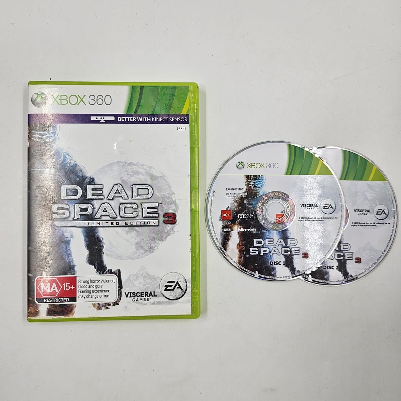 Dead Space 3 Limited Edition - Xbox 360 Game (PAL Version) | Horror Survival Action Game for Xbox 360 | Perfect for Horror Game Fans & Collectors