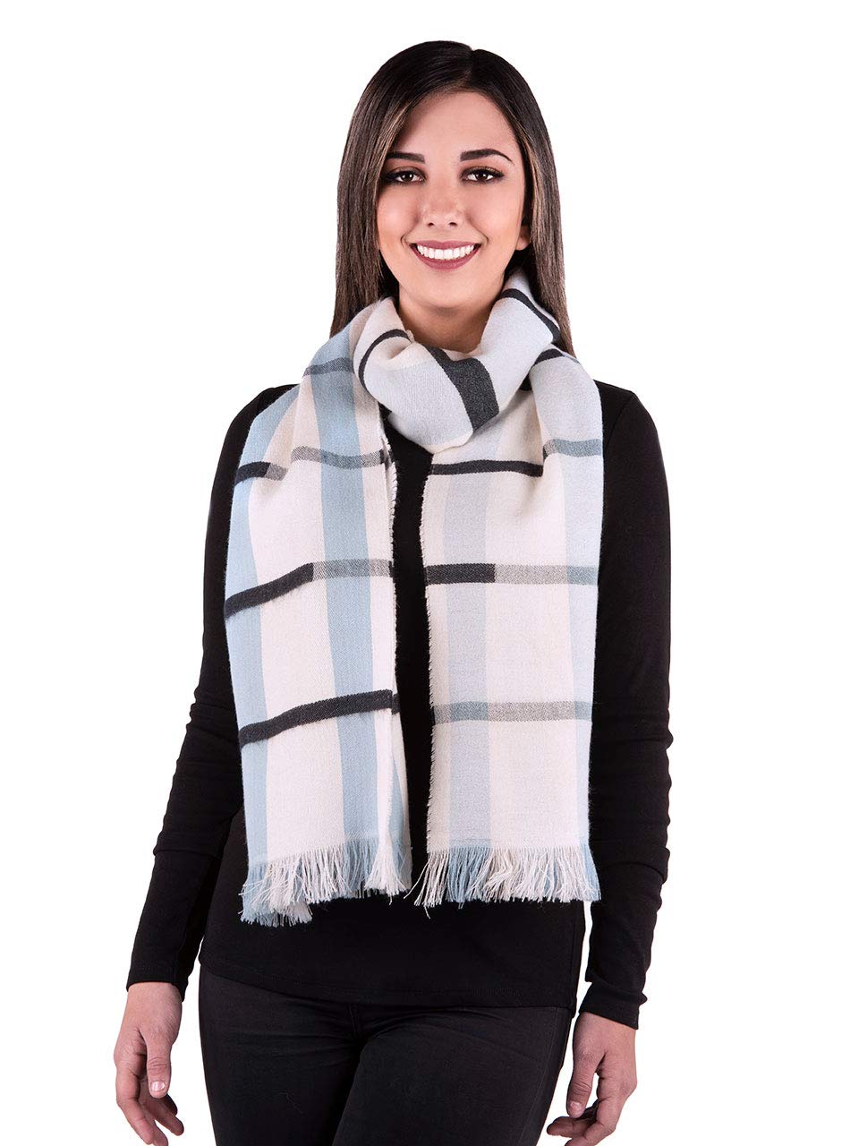 100% Baby Alpaca Wool Oversized Scarf for Women - Ultra Soft & Warm Winter Shawl Wrap - Perfect for Cold Weather, Travel & Gift Giving