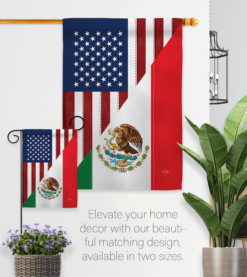 Mexico Friendship House Flag Set 28