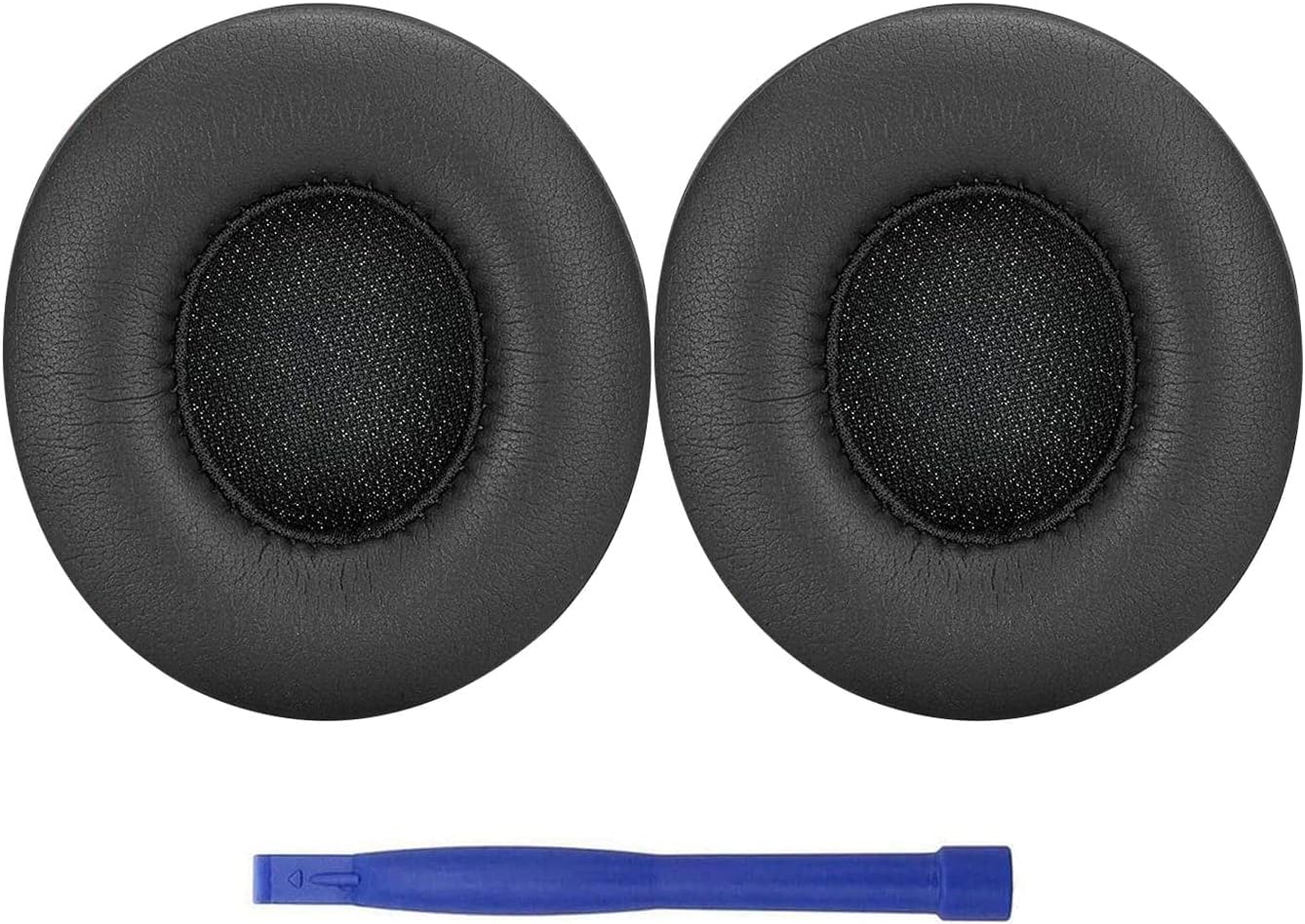 Beats Solo 3 Wireless Ear Pads Replacement - Premium Protein Leather Memory Foam Earpads for Beats Solo 3 & Solo 2 Wireless Headphones - Comfortable Ear Cushion Pads (Black) - Perfect for Gaming, Music & Long Listening Sessions