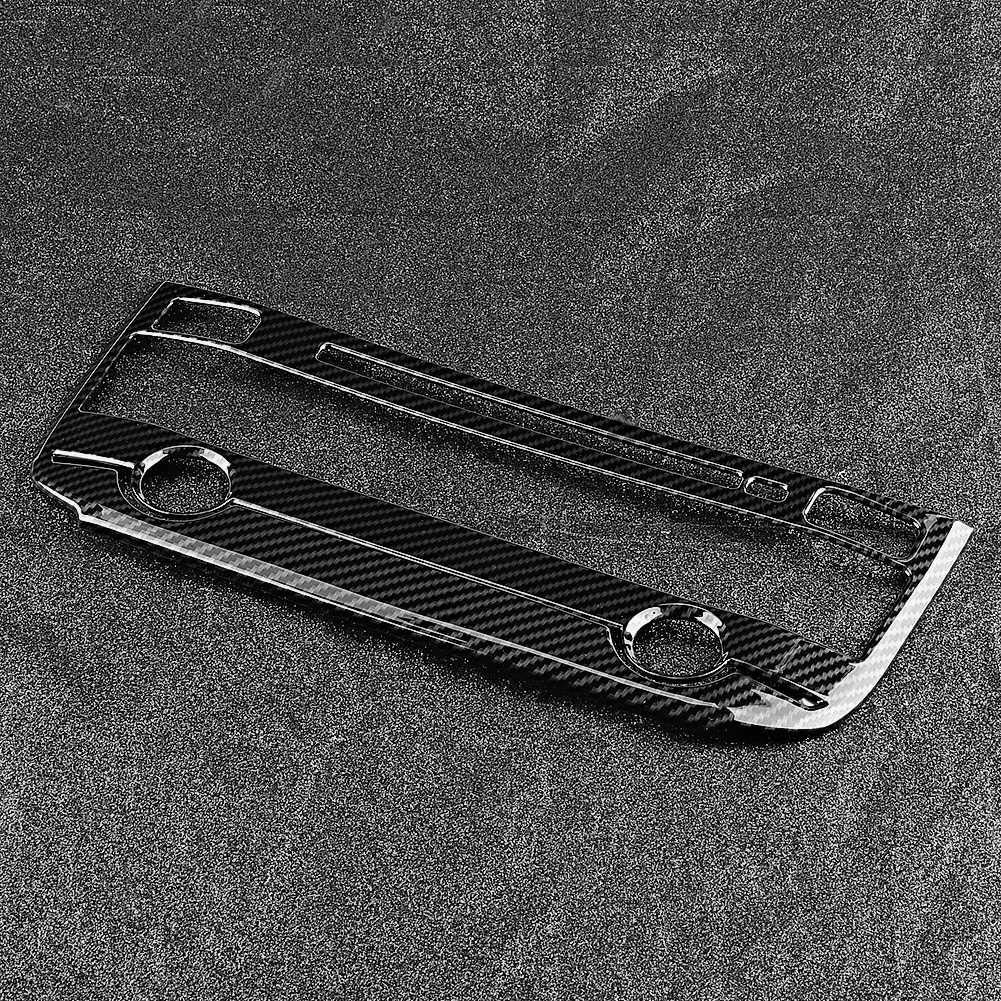 Carbon Fiber AC Center Frame Trim for Jaguar XE XF - Premium Car Interior Upgrade for Enhanced Style & Comfort