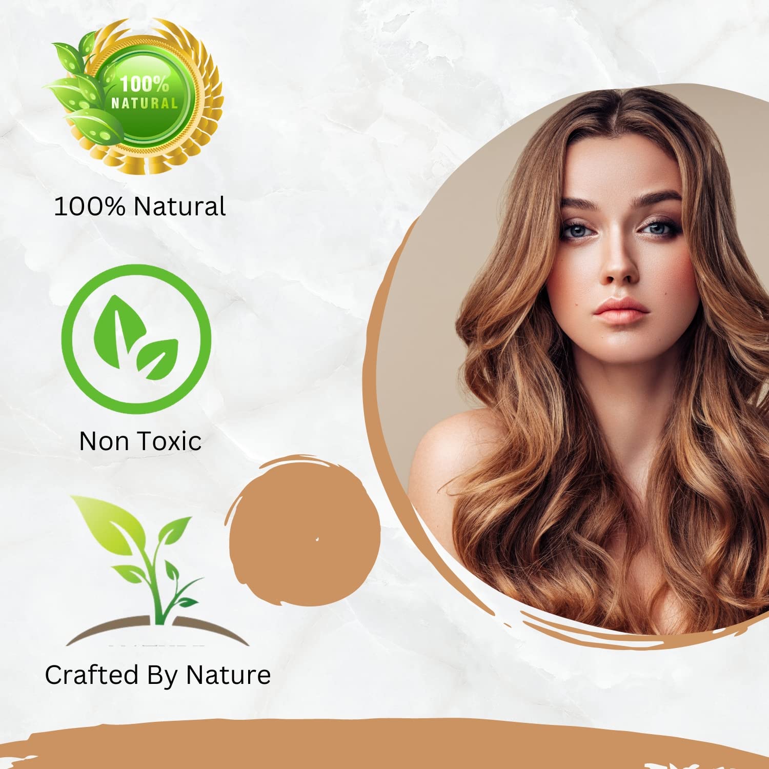 Looks United Hair Growth Oil with Bhringraj, Amla, Almond & Onion - 2 Pack (100ml Each) | Natural Hair Treatment for Thicker, Longer & Healthier Hair | Perfect for Daily Scalp Massage & Hair Care Routine