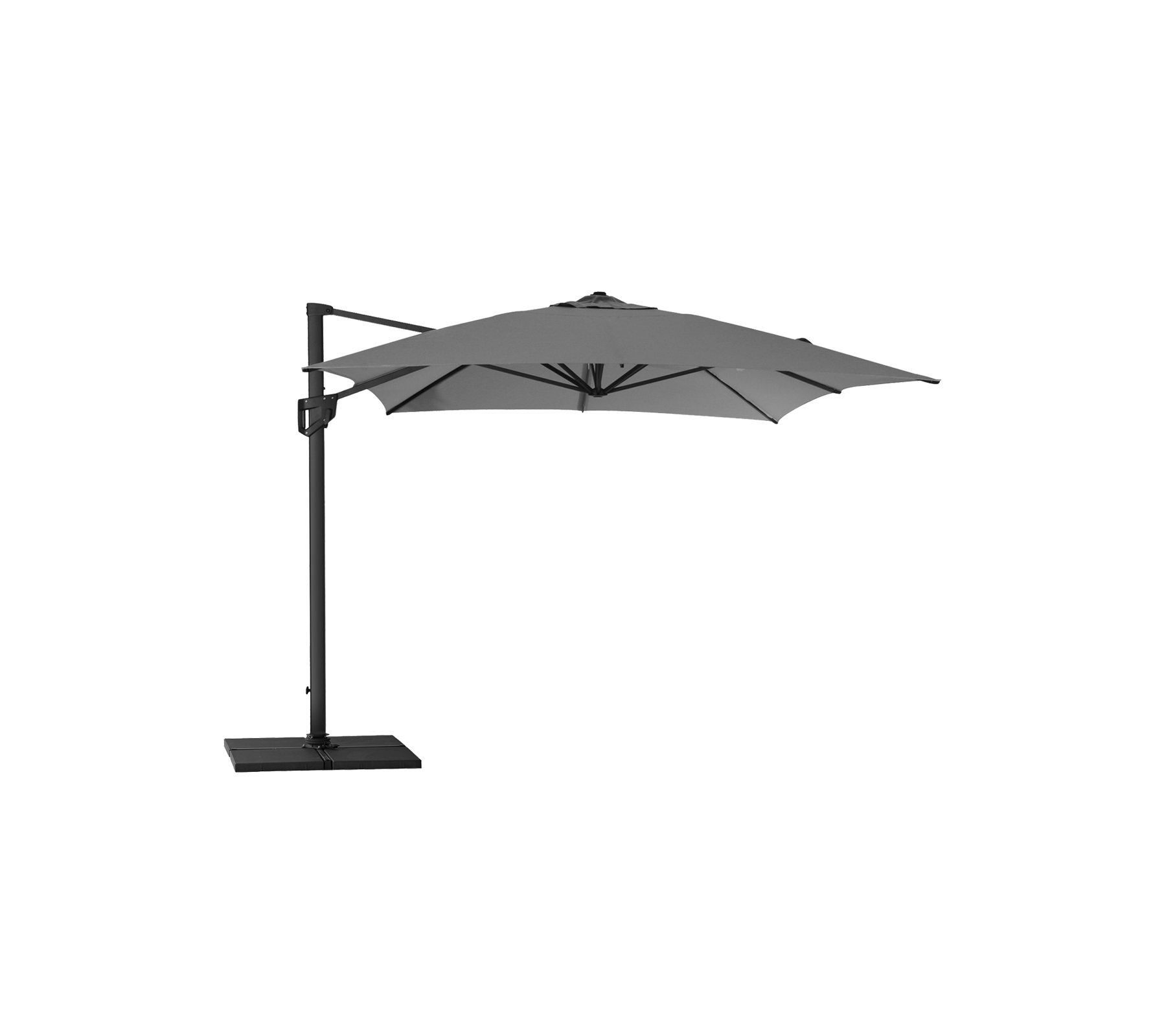 Hyde Luxe Hanging Parasol 3x4m - Premium Outdoor Sun Shade for Patio, Garden, and Poolside Relaxation