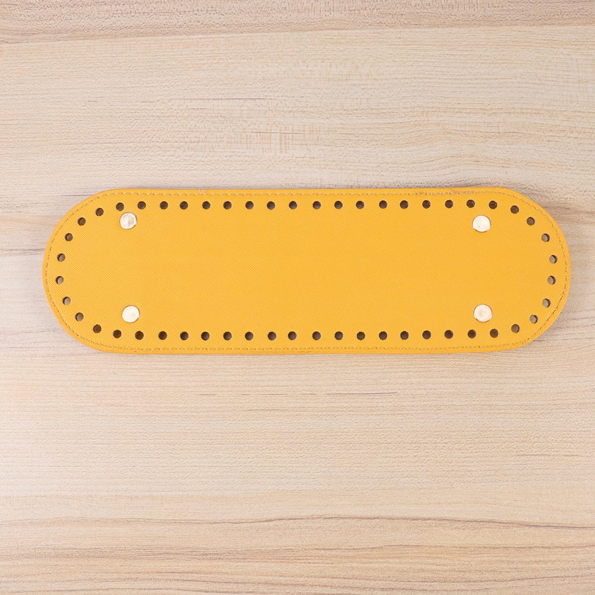Crochet Bag Insert Pads - 1pc Woven Purse Base Shaper for Handbags, Satchels & Totes - Craft Crochet Bottom Insert Pad with Hole - Perfect for DIY Purse Organizers & Bag Extenders