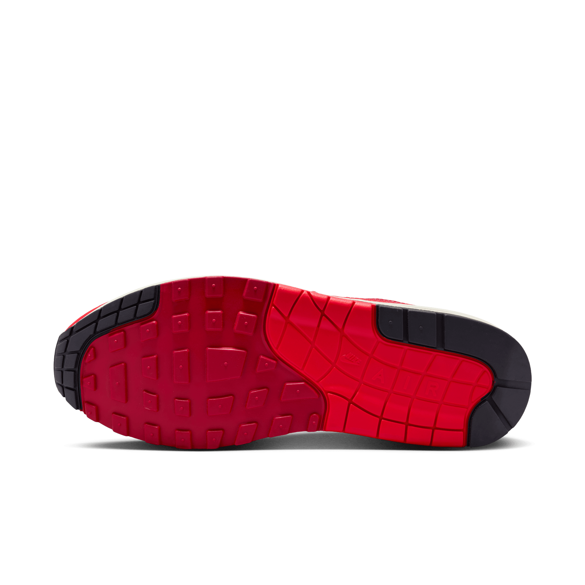 Nike Air Max 1 Running Shoes - Gym Red/Sail Colorway - Men's Athletic Sneakers for Gym, Running & Casual Wear