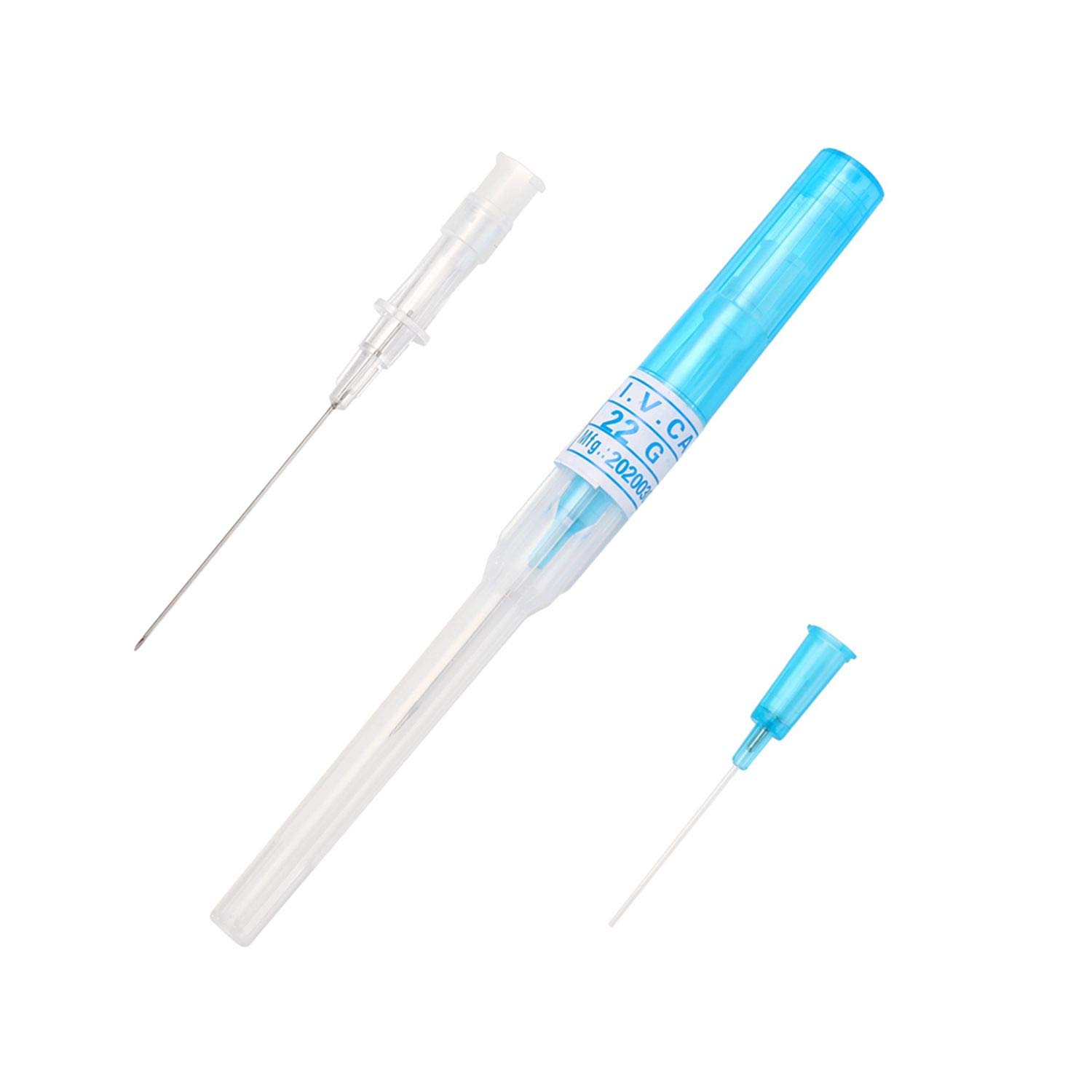 22G Piercing Needles 10PCS - Professional IV Catheter Kit for Medical & Body Piercing (Ear, Nose) - Sterile Hypodermic Needles for IV Start Kits & Tattoo Supplies - Perfect for Clinics, Tattoo Studios & Home Use