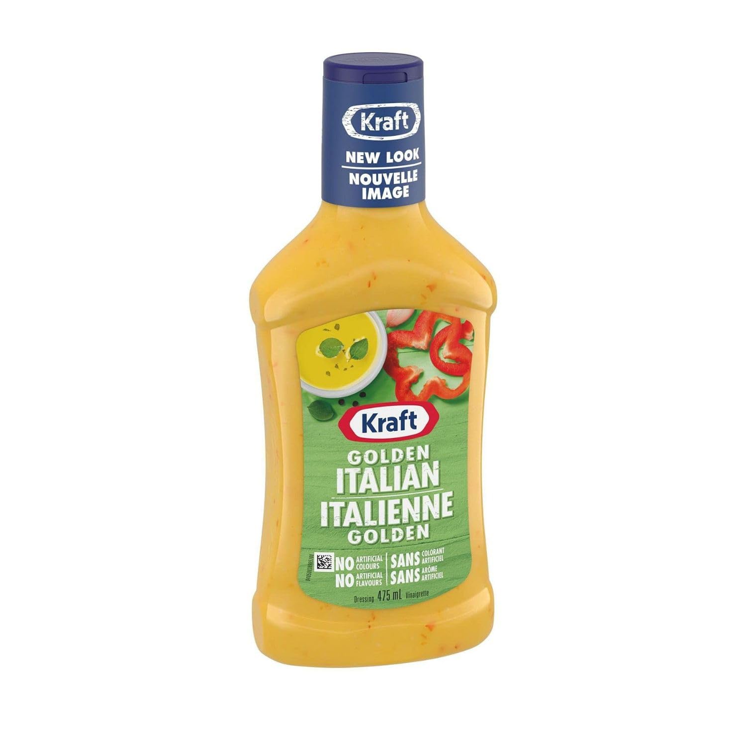 Kraft Golden Italian Dressing - 16.1 fl oz (475ml) | Premium Salad Dressing | Imported from Canada | Perfect for Salads, Marinades & Dipping Sauces