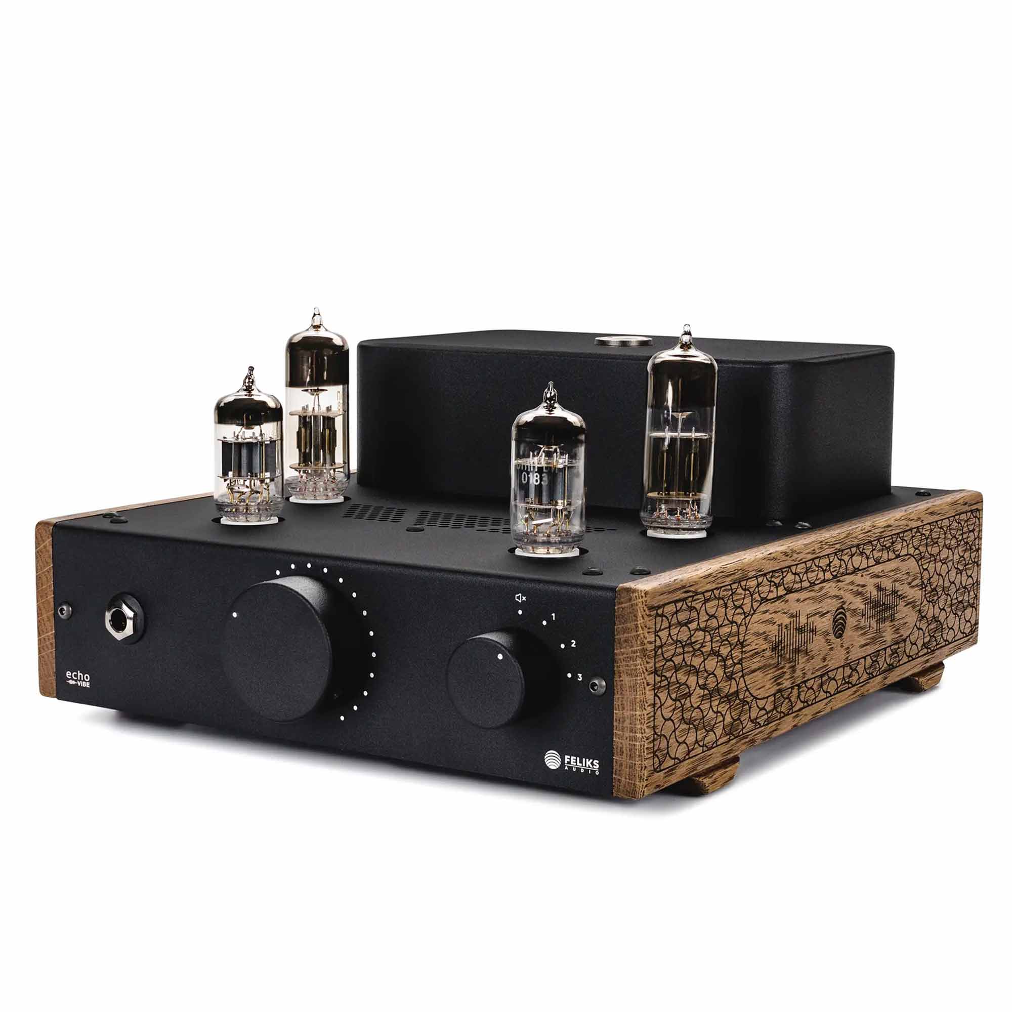 Feliks Audio Echo Vibe Tube Headphone Amplifier - High Fidelity Audio for Audiophiles | Perfect for Home Studio, Music Production & Vinyl Listening