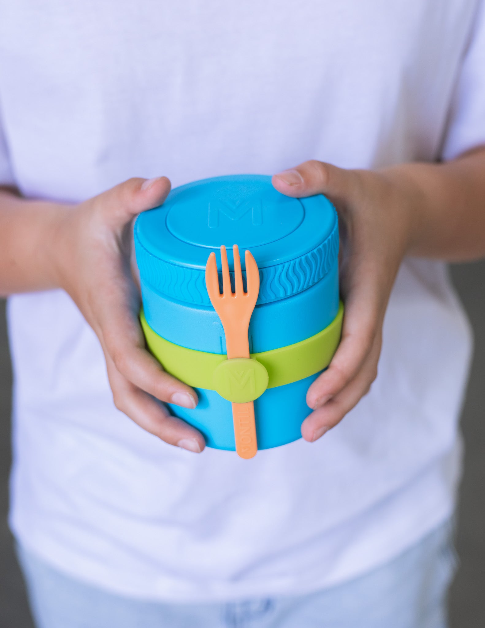 Eco-Friendly Silicone Lunch Cutlery Band Set - BPA-Free Utensil Holder for Kids & Adults - Perfect for School, Office, Picnics and Travel