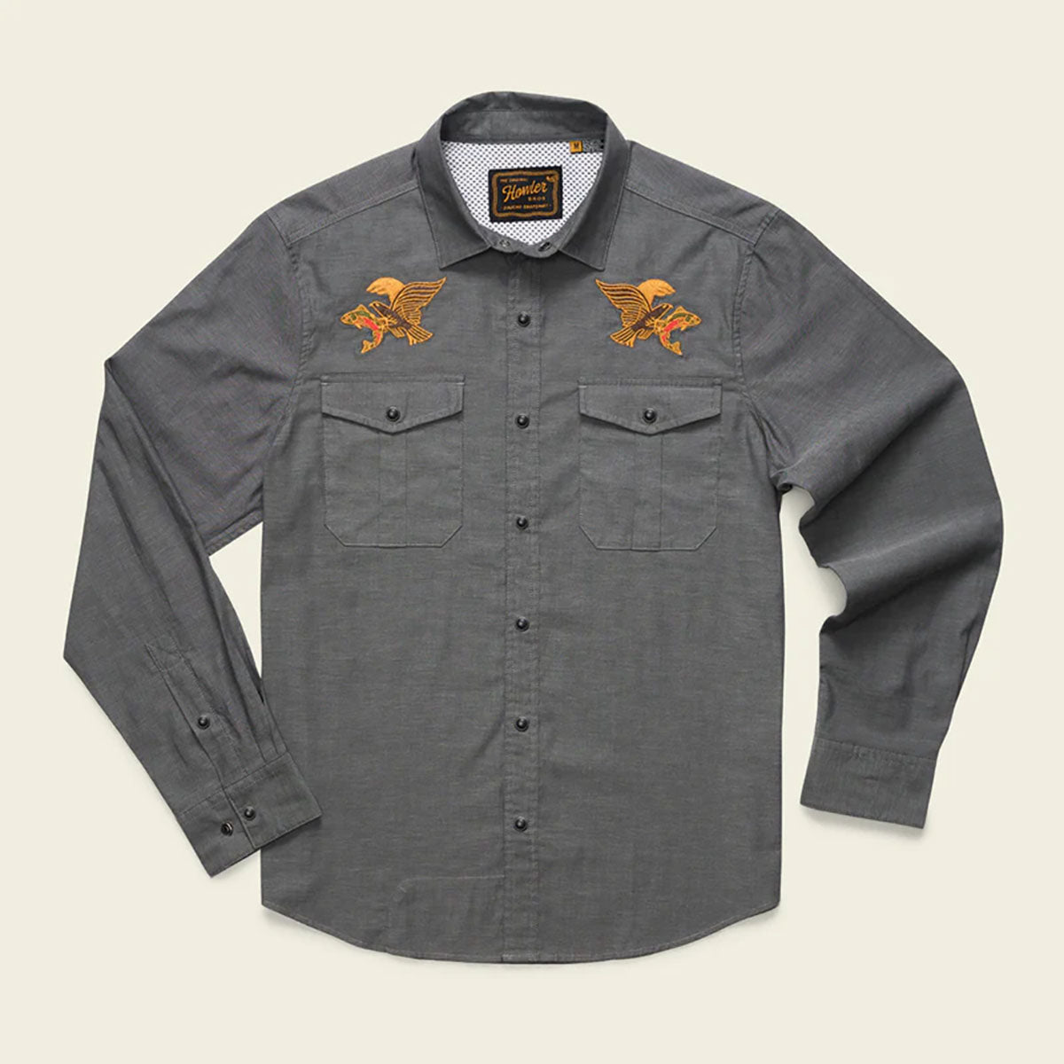 Men's Gaucho Snapshirt - Stylish Western Button-Up Shirt for Cowboy & Casual Wear - Perfect for Rodeo, Ranch Work & Outdoor Adventures