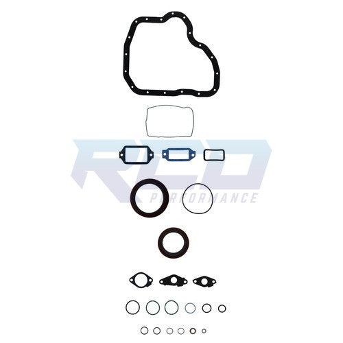 Fel Pro 6.6L Duramax 2011-2016 LML Lower End Gasket Conversion Set - Complete Engine Seal Kit for Chevy/GMC Diesel Trucks - Perfect for Overhaul & Performance Upgrades
