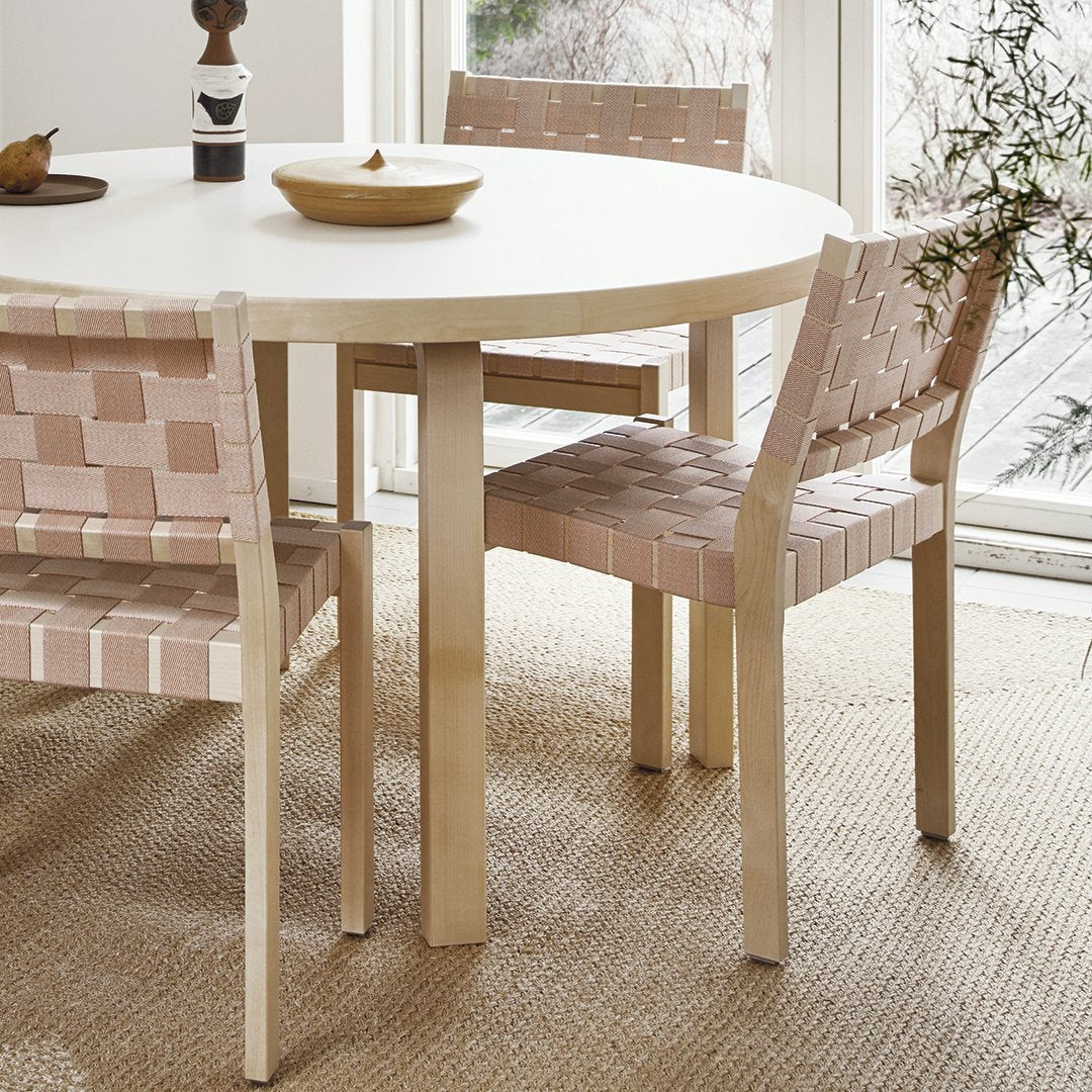Artek Alvar Aalto 611 Chair - Iconic Scandinavian Modern Design for Living Room, Dining Room & Office